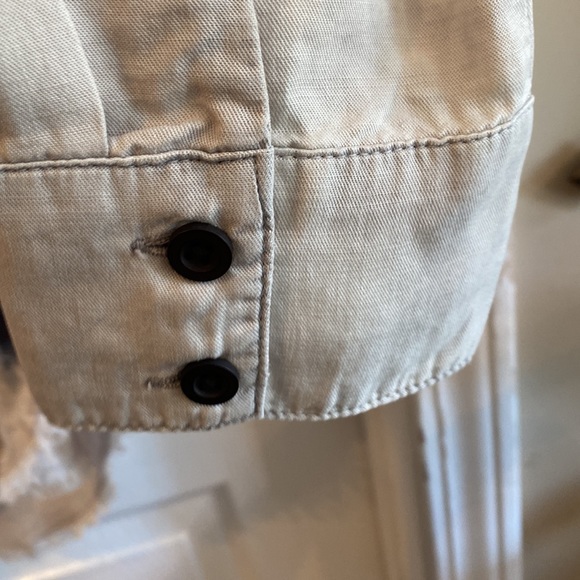 Cloth & Stone Anthropologie button down, ombré print shirt - Picture 5 of 7